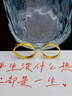 中國黃金（CHINA GOLD）滿(mǎn)天星黃金戒指女款足金活口素圈指環(huán)情人節生日禮物送女友老婆 車(chē)花滿(mǎn)天星戒指【女戒】 約1.45g 曬單實(shí)拍圖