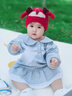 KocotreeKK樹(shù)寶寶帽子秋冬男童女孩幼兒護耳帽A類(lèi)嬰兒套頭帽25新款冬帽 麋鹿呦呦 S：帽圍44-48cm 建議6個(gè)月-1.5歲 曬單實(shí)拍圖