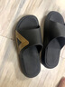 匹克態(tài)極拖鞋籃球男款夏季新款太極男士踩屎感運動(dòng)涼拖女外穿防滑男鞋 黑色/金色 （男款）偏小一碼 39 曬單實(shí)拍圖