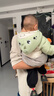 蓋璞男女幼童防潑水動(dòng)物連帽抓絨羽絨服外套672492 水綠色拼接 90 cm(1-2歲)亞洲尺碼 曬單實(shí)拍圖