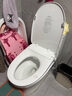 恒潔（HEGII）智能馬桶蓋HE937E 一鍵旋鈕 即熱烘干噴頭自潔 遙控調溫馬桶蓋板 曬單實(shí)拍圖