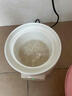 泊仕菱多功能微壓嬰兒輔食鍋全自動(dòng)煮粥煲湯米油一鍋多用寶寶陶瓷電燉鍋 米白色-升級微壓米油款 1.2L 曬單實(shí)拍圖