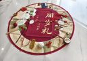 多美憶抓周道具全套龍寶寶一周歲生日布置氛圍道具30件套裝+地毯布 曬單實(shí)拍圖