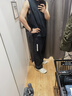 優(yōu)衣庫男女裝AIRism棉混紡無袖T恤背心坎肩吸汗透氣475363 475363/09黑色 XL /180/108B 曬單實拍圖