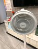 美的（Midea）【暴風(fēng)循環(huán)】空氣循環(huán)扇大風(fēng)量搖頭電風(fēng)扇家用臺式落地扇輕音臥室節能小風(fēng)扇柔風(fēng)輕羽扇 FGA24TQ 曬單實(shí)拍圖