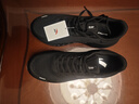 安踏旅步丨PG7科技緩震慢跑鞋男鞋厚底舒適運動(dòng)鞋黑色旅游休閑鞋 曬單實(shí)拍圖
