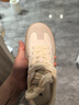 ZHR休閑鞋女復古運動(dòng)女鞋厚底增高德訓鞋百搭板鞋女 CS67 米灰 36 曬單實(shí)拍圖