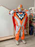 ULTRAMAN奧特曼衣服男童加絨加厚發(fā)光冬裝兒童賽羅男孩冬季套裝蜘蛛俠童裝 【格麗喬】（發(fā)光眼鏡胸燈） 120 【建議身高110-120cm】 曬單實(shí)拍圖