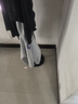 全品屋衣帽架衣架落地晾衣架臥室掛衣架入戶掛衣服置物架家用曬衣服掛架 簡約黑（30CM大理石） 優(yōu)質(zhì)加粗碳鋼主桿 曬單實拍圖