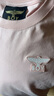 BOY LONDON夏女士短袖經(jīng)典logo簡(jiǎn)約純色修身顯瘦T恤W01001 粉色 S 曬單實(shí)拍圖