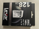 雷克沙（Lexar）128GB SD存儲卡 U3 V30 佳能索尼富士尼康相機高速SD卡 讀205MB/s 寫(xiě)140MB/s 4K超清錄制 SD銀卡 曬單實(shí)拍圖