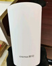 茶花 抗菌漱口杯 簌刷牙杯子 牙刷杯牙缸 洗漱杯水杯  1只裝 白色 曬單實(shí)拍圖