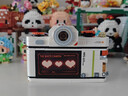 樂(lè )高難度復古相機手工拼裝玩具擺件6男女生畢業(yè)季520中秋生日禮物 復古相機-月光白【送亞克力+燈】 曬單實(shí)拍圖