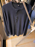 優(yōu)衣庫女裝羅紋高領(lǐng)T恤/長(cháng)袖小高領(lǐng)內搭25秋冬新款479588 03 灰色 M /160/84A 曬單實(shí)拍圖