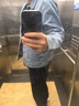 Levi's李維斯情侶同款美式經(jīng)典復古休閑時(shí)尚潮牌修身牛仔夾克外套 淺藍色 L 曬單實(shí)拍圖