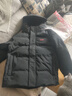 特步門(mén)店同款羽絨服男新年款保暖連帽運動(dòng)上衣防風(fēng)外套976429190363 正黑色 M 曬單實(shí)拍圖
