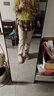 森馬（Semir）長(cháng)袖襯衫女中長(cháng)款慵懶寬松落肩秋季chic復古格紋襯衣101524105004 曬單實(shí)拍圖