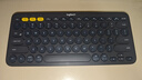 羅技（Logitech）時(shí)尚系列 K380 鍵盤 藍(lán)牙辦公鍵盤 無(wú)線鍵盤 女友 便攜超薄鍵盤 筆記本鍵盤 黑灰色 曬單實(shí)拍圖
