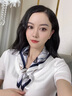 CHALL KITTY真絲絲巾桑蠶絲女士小方巾2025新款媽媽生日禮物教師節(jié)禮物送老師 海船藏青-品牌高檔高級(jí)感 曬單實(shí)拍圖