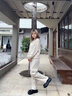 羅蒙品牌休閑運(yùn)動套裝女 2025春秋新款小個子工裝風(fēng)衛(wèi)衣衛(wèi)褲一整套 卡其色兩件套 M 【建議80-105斤】 曬單實(shí)拍圖