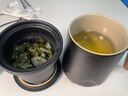 京東京造茶杯便攜式黑陶茶泡茶壺茶杯功夫茶具辦公杯隨身茶壺容量400ml 曬單實(shí)拍圖