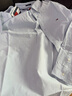TOMMY JEANS【牛津紡】25春夏男女肌理條紋亞洲版長(cháng)袖/純棉中性簡(jiǎn)約襯衫 曬單實(shí)拍圖