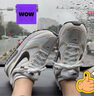 耐克女子環(huán)保氣墊鞋冬季老爹鞋運動鞋NIKE AIR MAX DAWN DC4068 102白/巴洛克棕/幻影灰白/白/黑 37.5 曬單實拍圖