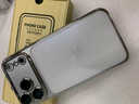 艾德加 適用iphone17promax手機(jī)殼超薄透明閃粉帶鏡頭膜硅膠保護(hù)殼全包圍氣囊防摔簡(jiǎn)約男女款橙色硬外殼 蘋果17Promax 星河閃粉-星橙色-鋼化膜 曬單實(shí)拍圖