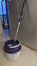 運(yùn)鋒旋轉(zhuǎn)拖把家用單桶一拖凈拖地神器2025新款懶人免手洗墩布拖把zp6 單桶+加強(qiáng)桿+塑料盤+2個(gè)拖把頭 曬單實(shí)拍圖