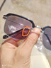 變色防紫外線(xiàn)防藍光輻射緩保護視力高清眼鏡平光眼鏡男無(wú)度數 銀黑#感光變色鏡片【抗藍光】 #平光【配套盒布組合】 曬單實(shí)拍圖