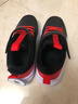 361°兒童運動(dòng)鞋男童跑鞋秋冬密網(wǎng)輕便魔術(shù)貼女童皮革加絨保暖運動(dòng)鞋 【皮革加絨】碳黑/能量紅色 33 曬單實(shí)拍圖