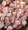 跑山密水農家新鮮豬五花肉片 帶皮五花肉塊 瘦肉絲 肉丁燒烤食材生鮮源頭直發(fā) 五花肉塊 4斤 1袋 曬單實(shí)拍圖