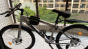 金武端自行車(chē)成人山地車(chē)公路賽車(chē)單車(chē)騎行變速超輕越野中學(xué)生初中青少年 頂配版-輻條輪-白黑色 26寸21速 曬單實(shí)拍圖
