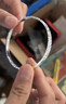 碎碎冰純銀9999手鐲女款閉口足銀手環(huán)送女友媽媽情人節(jié)日七夕禮物 3M三面碎冰冰閉口手鐲【54#  約10g】 999銀 曬單實(shí)拍圖