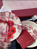 佳禮森達碗盤(pán)筷餐具套裝整套禮盒結婚禮物送新人新婚訂婚新娘搬家喬遷之喜 假日玫瑰餐具套裝（快至次日達） 10件套 曬單實(shí)拍圖