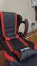 電競椅宿舍游戲電腦椅子人體工程學(xué)電競主播椅可躺舒適久座辦公椅 升級款：黑紅+聯(lián)動(dòng)扶手+腳踏 曬單實(shí)拍圖