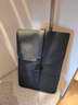 Rains防水面料電腦包雙肩包休閑通勤旅行男女Backpack Mini/13020 黑色 曬單實(shí)拍圖