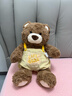 名創(chuàng  )優(yōu)品（MINISO）吉福特熊背帶褲坐姿公仔毛絨玩具玩偶抱枕小熊娃娃生日禮物女大號 曬單實(shí)拍圖