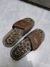 凱倫詩(shī)（CLORIS）足底按摩拖鞋男女腳底保健穴位養生足療鞋父親生日禮物實(shí)用感恩節 瑞紅禮盒--褐色時(shí)尚款M碼(40~42碼) 曬單實(shí)拍圖