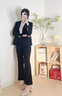 韓曼柯（HANMANKE）西裝外套女商務(wù)面試職業(yè)正裝西服日常百搭小西裝外套氣質(zhì)穿搭女裝 曬單實(shí)拍圖