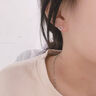墨利亞（Meliades）韓式ins風(fēng)百搭太陽(yáng)耳釘女s925純銀小清新森系小巧時(shí)尚太陽(yáng)花耳飾 太陽(yáng)花耳釘-銀色 925銀 曬單實(shí)拍圖