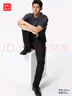 優(yōu)衣庫(kù)男裝女裝EZY DENIM牛仔褲/水洗產(chǎn)品褲子加長(zhǎng)款25新款479315 09 黑色 L /175/88A 曬單實(shí)拍圖