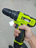 芝浦（zhipu）家用電鉆手電鉆打孔充電電動(dòng)螺絲刀12V電動(dòng)電鉆家用工具箱 【12V雙速】塑盒+1電1充 曬單實(shí)拍圖