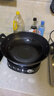 揚子電炒鍋多功能一體2025新款插電多功能鐵鍋家用鑄鐵炒菜專(zhuān)用電鍋多功能鍋電煮鍋電蒸鍋燉蒸煮電熱鍋 四燈款【無(wú)涂層特厚型】 32CM單籠【適合2-4人】 曬單實(shí)拍圖