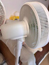 美的（Midea）【幸運(yùn)草安睡1S】一級(jí)能效直流變頻聲控電風(fēng)扇家用遙控臥室靜音落地扇臺(tái)式桌面抗菌大風(fēng)力轉(zhuǎn)頁(yè)扇 曬單實(shí)拍圖