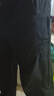 Homlean美式工裝褲男春夏機能直筒戶(hù)外沖鋒側拉鏈長(cháng)褲子HT01琥珀黑XL 曬單實(shí)拍圖