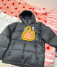 駱駝（CAMEL）戶(hù)外羽絨服600蓬男女新款短款厚外套面包服 曬單實(shí)拍圖