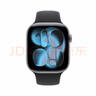 Apple/蘋果 Watch S11 智能手表GPS款46毫米深空灰色鋁金屬表殼黑色運(yùn)動(dòng)型表帶M/L MEVP4CH/B 曬單實(shí)拍圖