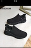 斯凱奇（Skechers）閃穿鞋男鞋秋季休閑健步鞋一腳蹬運動(dòng)鞋百搭軟底布鞋118306 曬單實(shí)拍圖