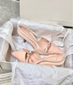 CHARLES&KEITH緞面蝴蝶結尖頭高跟涼鞋女生日禮物CK1-60361556 Light Pink淺粉色 37 曬單實(shí)拍圖